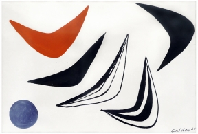 Alexander Calder - Boomerang Night