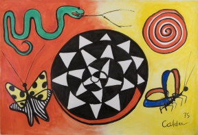 Alexander Calder - Butterfly and Serpent 