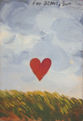 Jim Dine - Heart in a Landscape