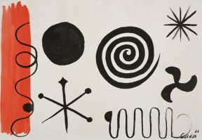 Alexander Calder - Black Compass