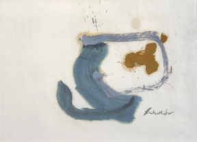 Helen  Frankenthaler - Untitled (Purple and Black)