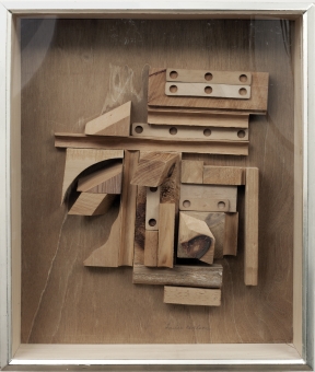 Louise  Nevelson - Series of Unknown Cosmos XXXIX